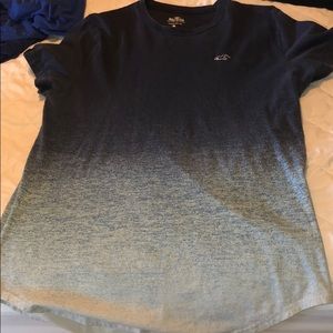 Hollister must have collection curved hem tee